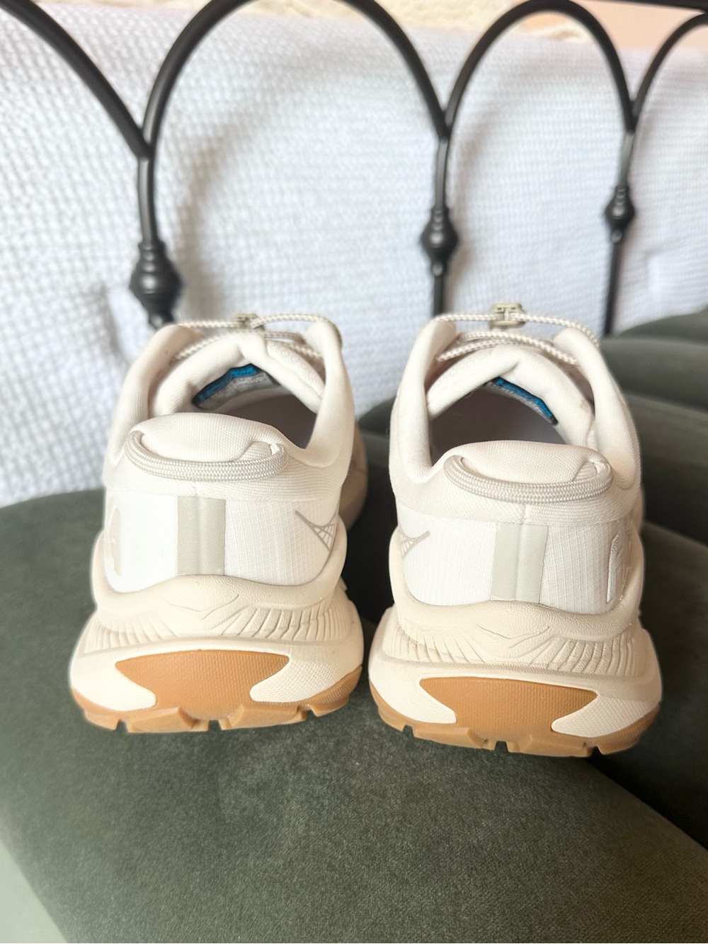 Hoka Women's Transport Sneaker in Eggnog - Picture 9 of 9